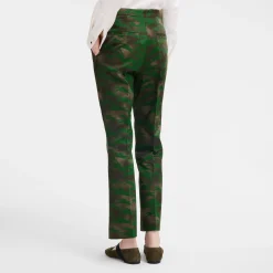 Best Longchamp Pantalon Droit Kaki