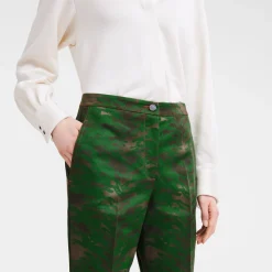 Best Longchamp Pantalon Droit Kaki