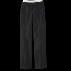 Best Longchamp Pantalon Droit Avec Empiècement Noir