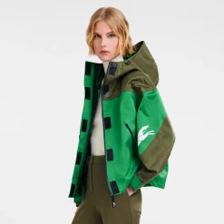 Discount Longchamp Parka Kaki/Vert