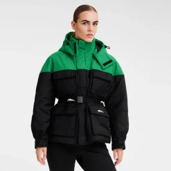 Longchamp Parka Courte Vert