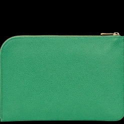 New Longchamp Pochette Le Foulonné Vert