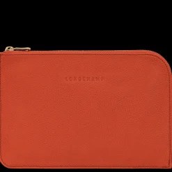 Outlet Longchamp Pochette Le Foulonné Paprika