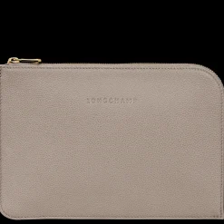 Hot Longchamp Pochette Le Foulonné Tourterelle
