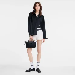 Outlet Longchamp Pochette Le Pliage Collection Noir