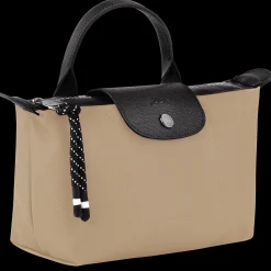 Clearance Longchamp Pochette Le Pliage Collection Argile