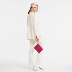 Best Longchamp Pochette 3D Magenta