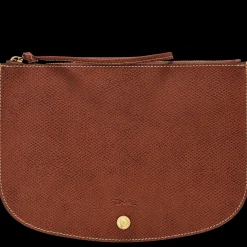 Discount Longchamp Pochette Épure Brun