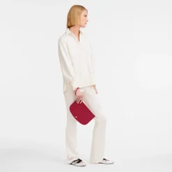 Discount Longchamp Pochette Épure Magenta