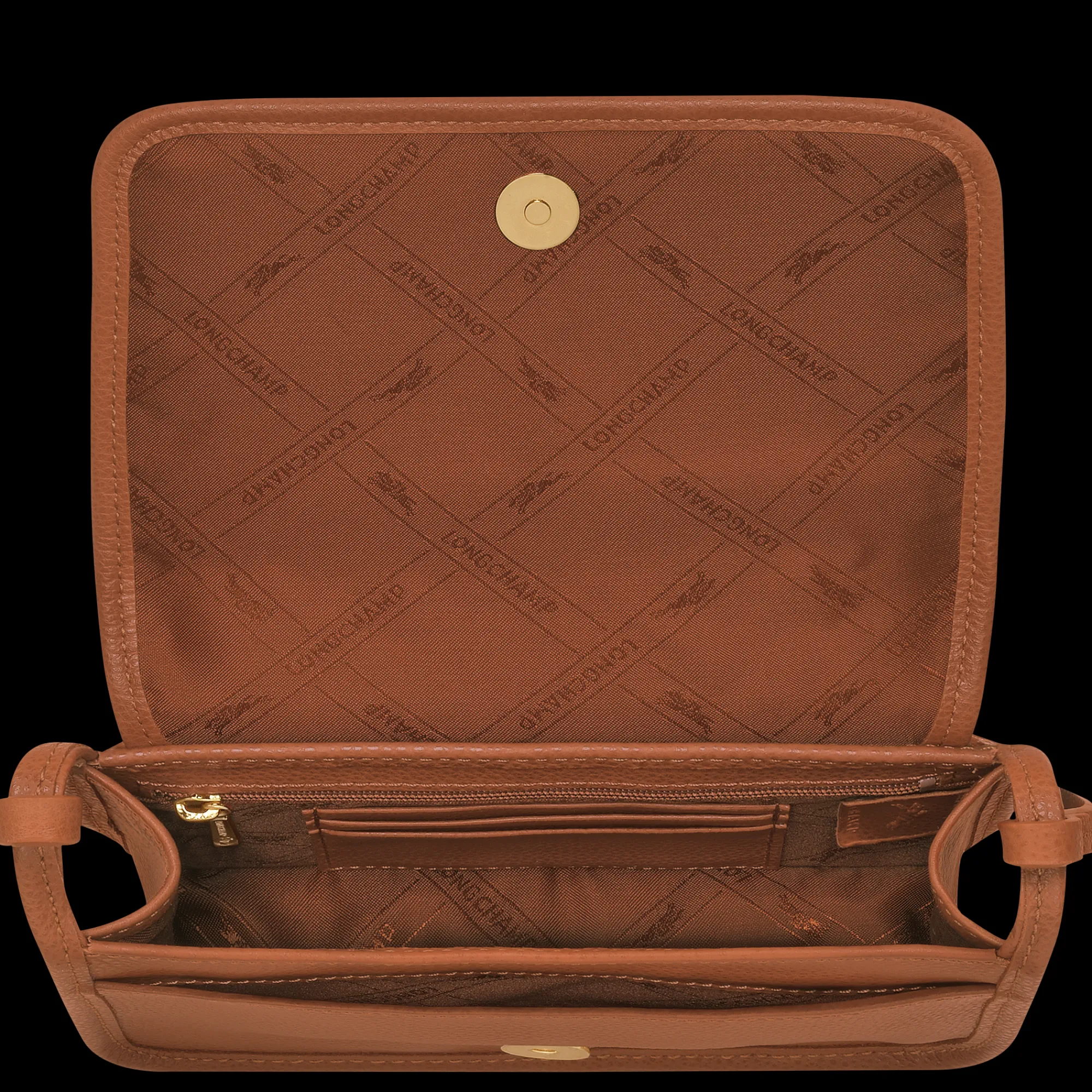 Longchamp Pochette XS Le Foulonné Caramel