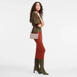 Hot Longchamp Pochette XS Le Foulonné Tourterelle
