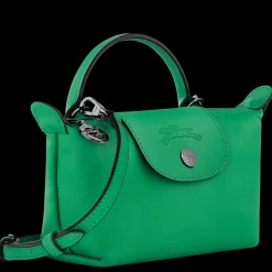 Discount Longchamp Pochette XS Le Pliage Xtra Vert