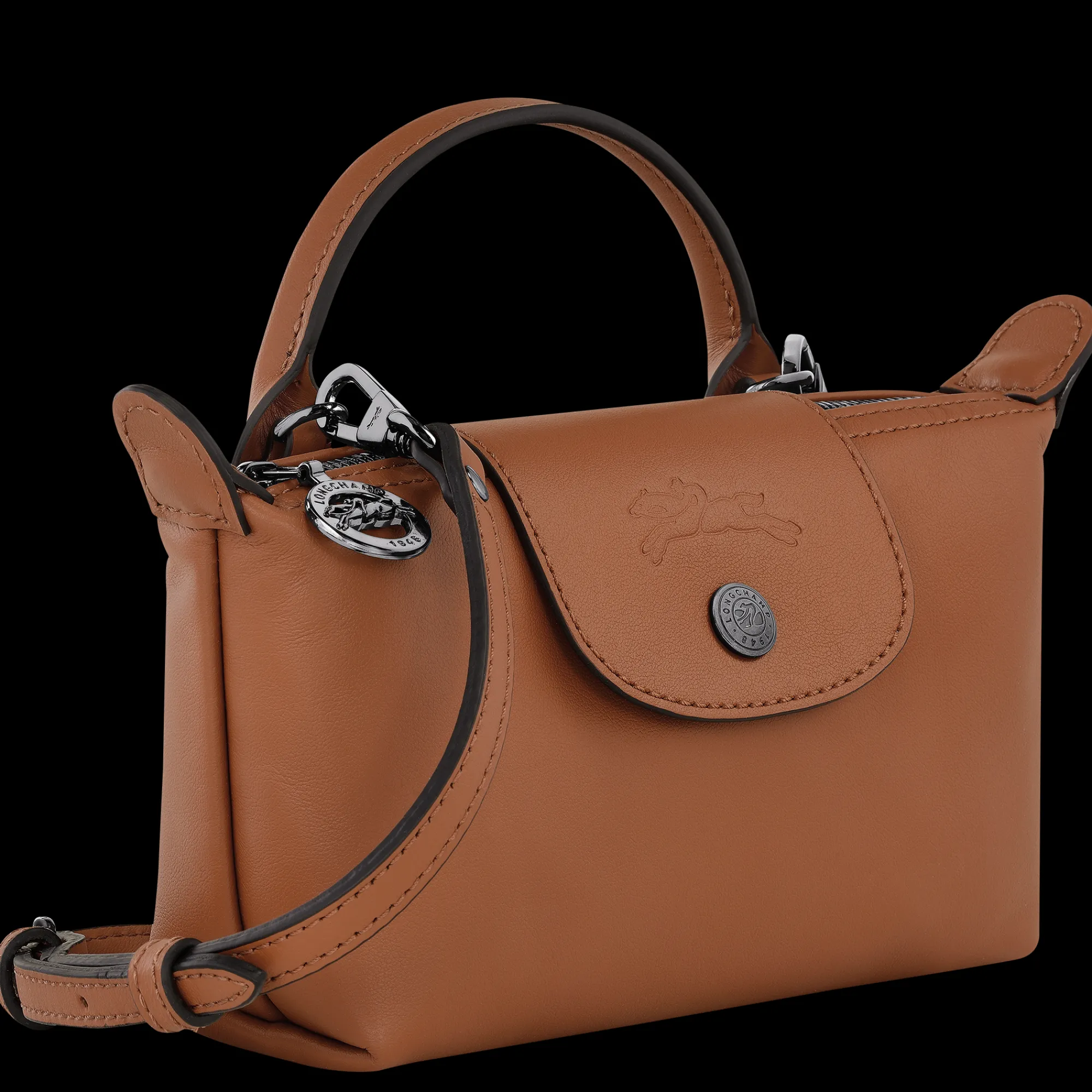 Sale Longchamp Pochette XS Le Pliage Xtra Cognac