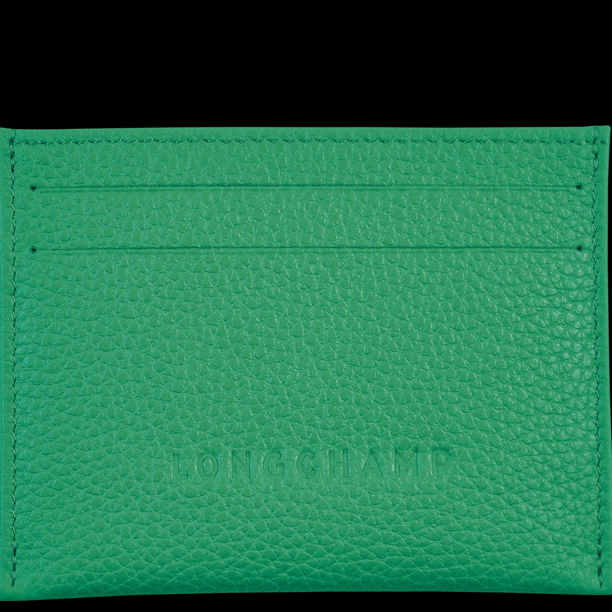 Clearance Longchamp Porte-carte Le Foulonné Vert