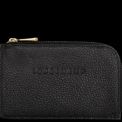 New Longchamp Porte-cartes Le Foulonné Noir