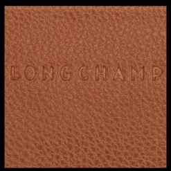 Discount Longchamp Porte-cartes Le Foulonné Caramel