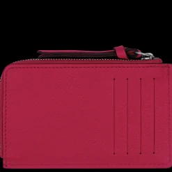Discount Longchamp Porte-cartes 3D Magenta