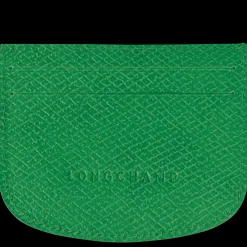Hot Longchamp Porte-cartes Épure Vert