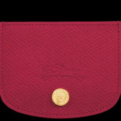 Longchamp Porte-cartes Épure Magenta