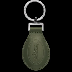 Longchamp Porte-clés Le Foulonné Kaki