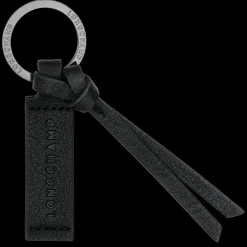 Online Longchamp Porte-clés 3D Noir