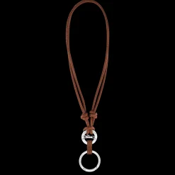 Longchamp Porte-clés Épure Brun