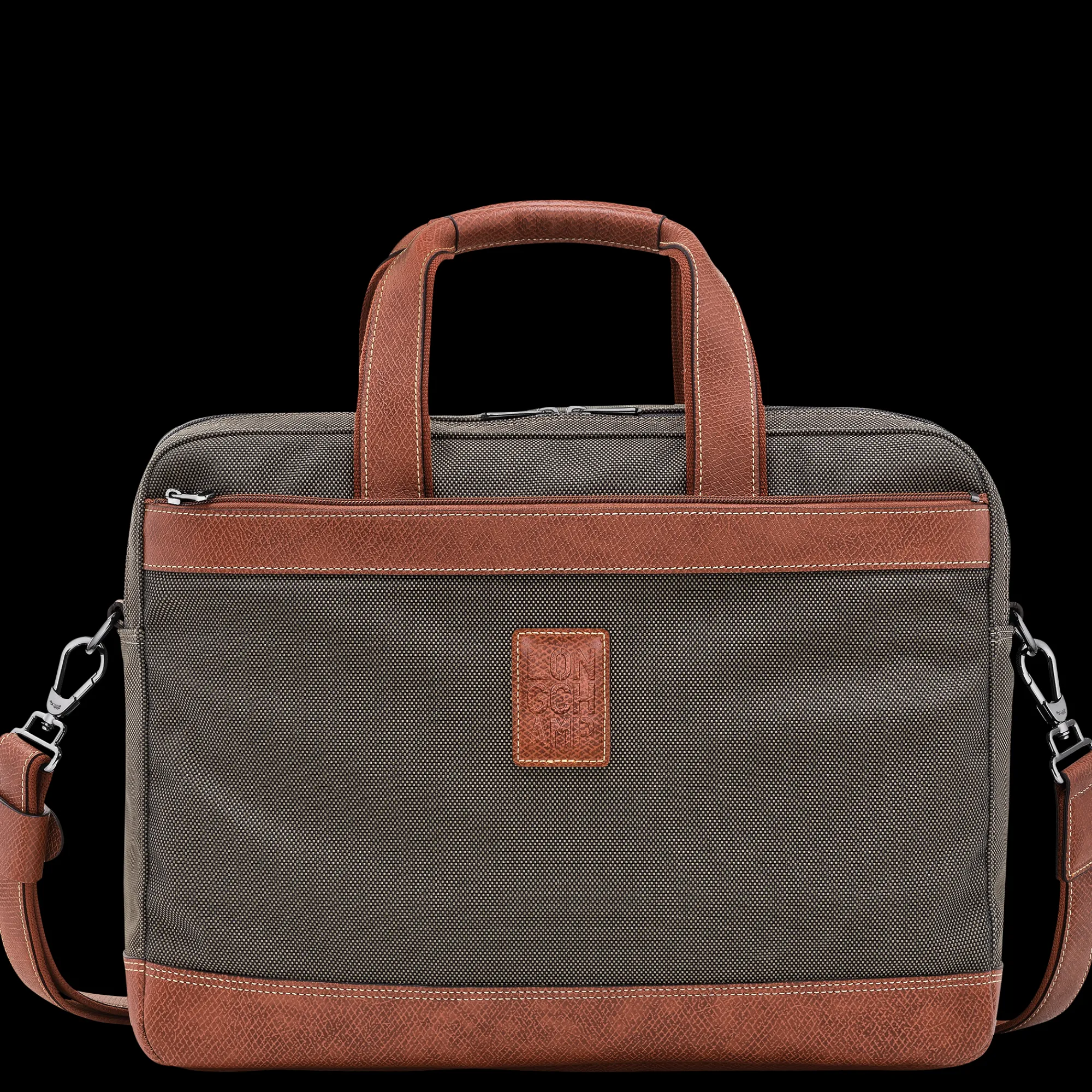 Hot Longchamp Porte-documents L Boxford Brun