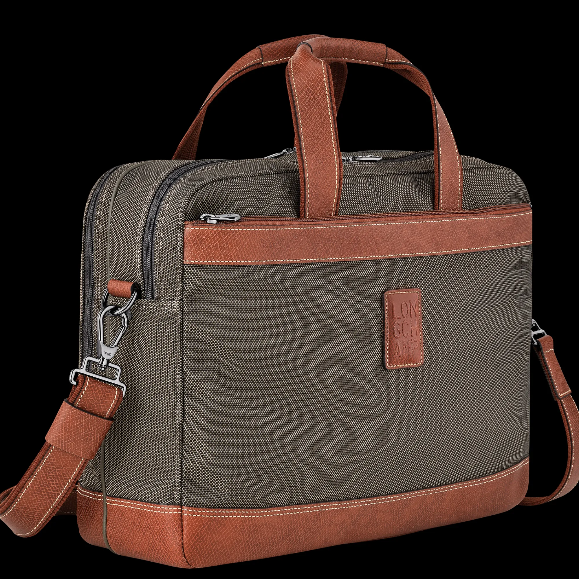 Hot Longchamp Porte-documents L Boxford Brun