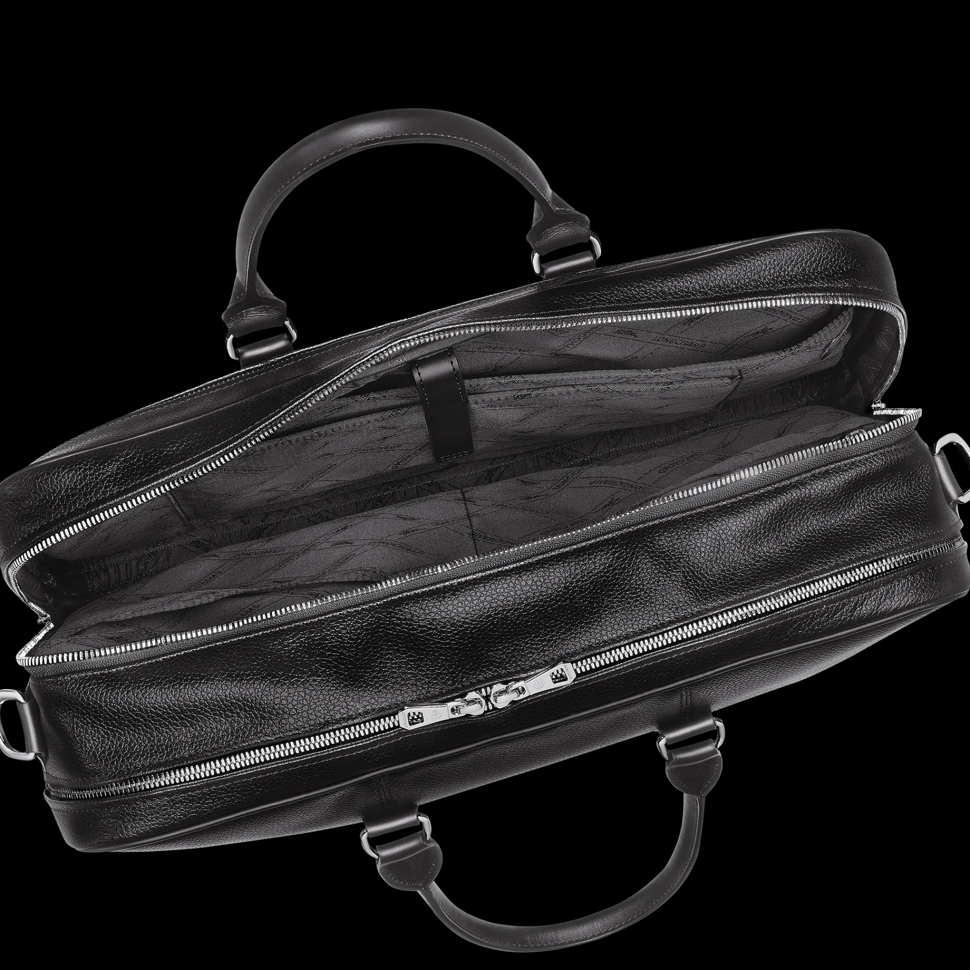 Sale Longchamp Porte-documents L Le Foulonné Noir