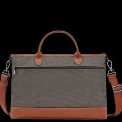 New Longchamp Porte-documents S Boxford Brun