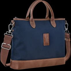 Outlet Longchamp Porte-documents S Boxford Bleu
