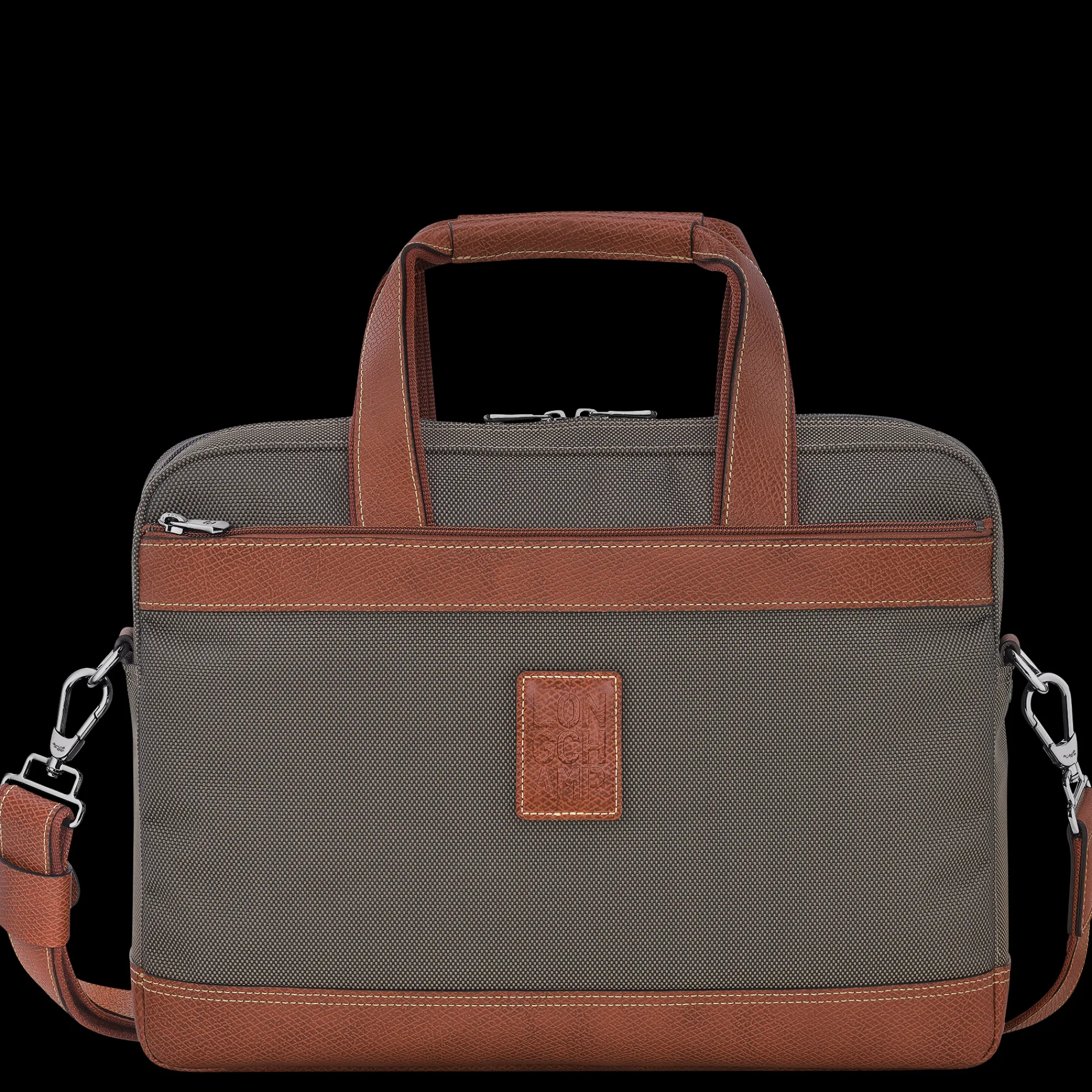 Outlet Longchamp Porte-documents S Boxford Brun