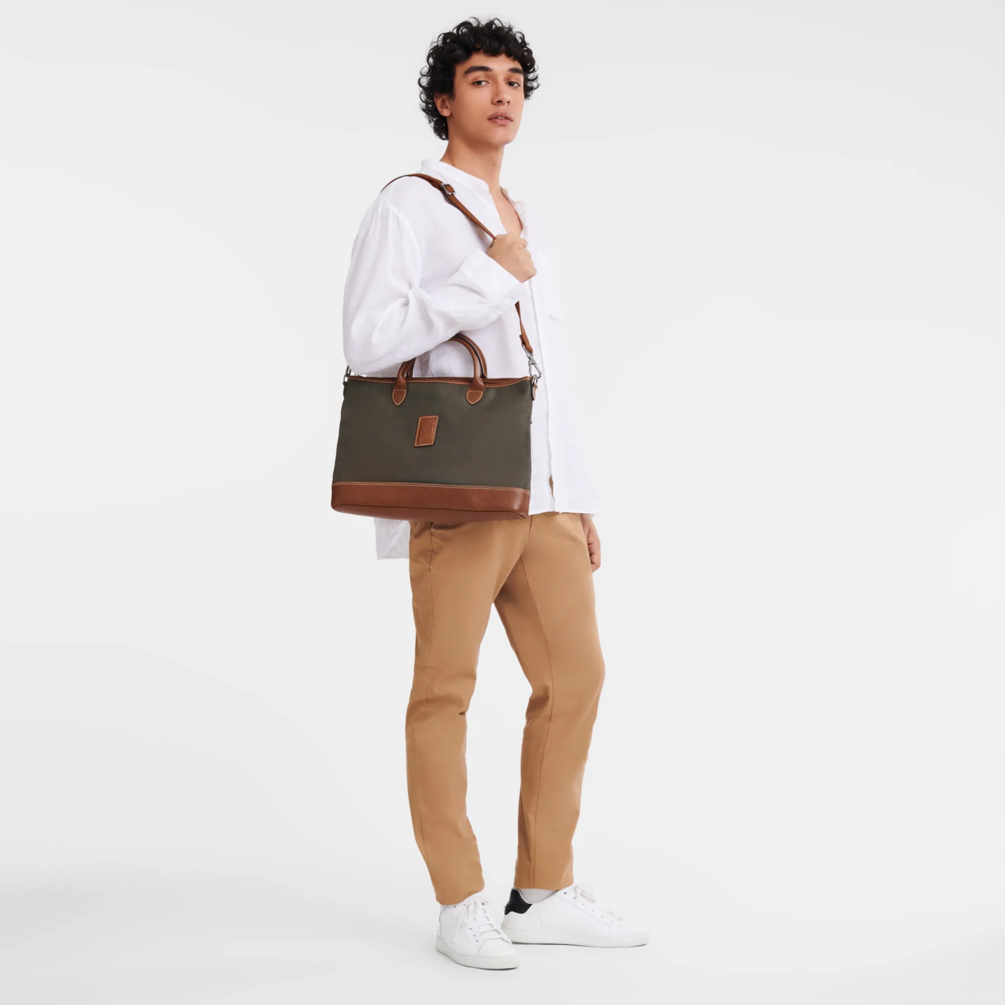 Outlet Longchamp Porte-documents S Boxford Brun