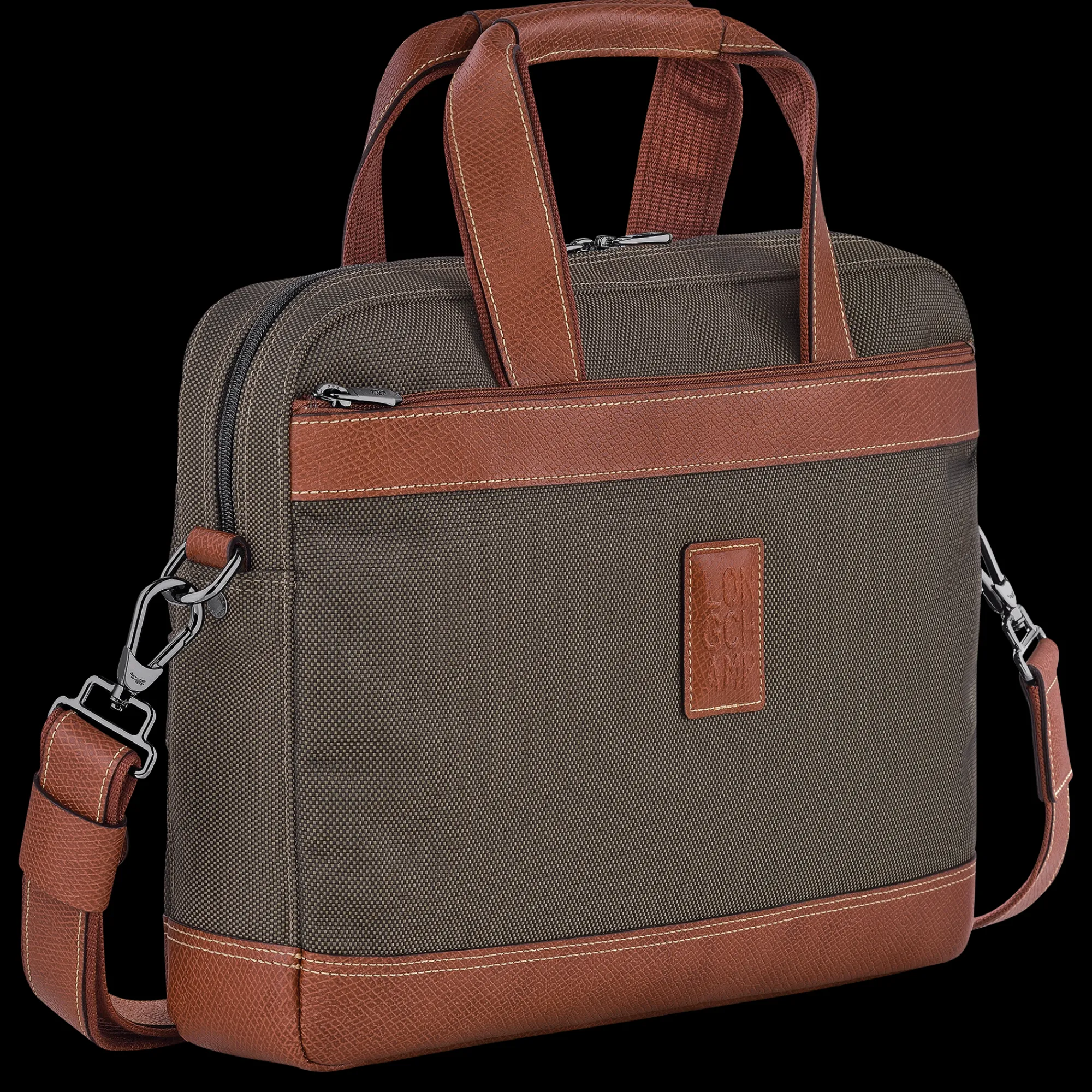 Outlet Longchamp Porte-documents S Boxford Brun