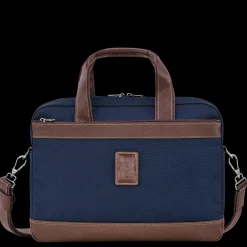 Best Longchamp Porte-documents S Boxford Bleu