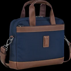 Best Longchamp Porte-documents S Boxford Bleu