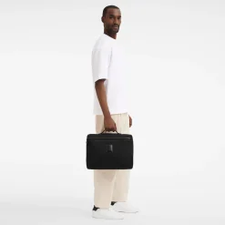 Discount Longchamp Porte-documents S Boxford Noir