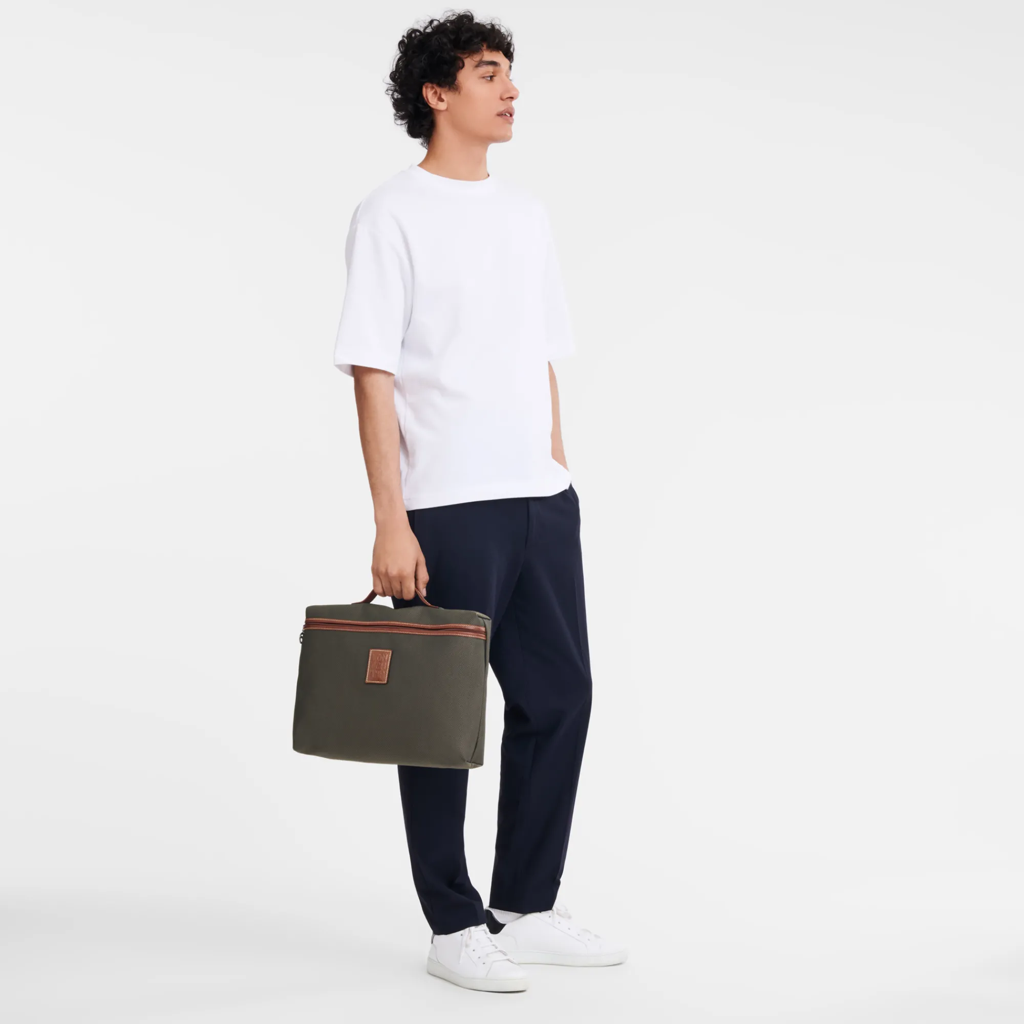 Sale Longchamp Porte-documents S Boxford Brun