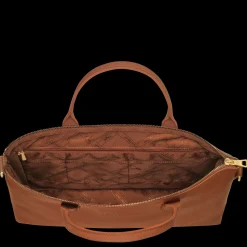 Best Longchamp Porte-documents S Le Foulonné Caramel