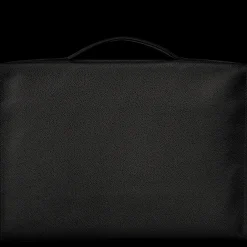 Outlet Longchamp Porte-documents S Le Foulonné Noir