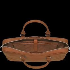 Best Longchamp Porte-documents XS Le Foulonné Caramel