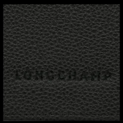 Clearance Longchamp Portefeuille à Rabat Le Foulonné Noir