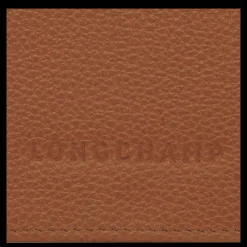 New Longchamp Portefeuille à Rabat Le Foulonné Caramel