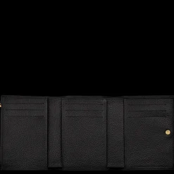Hot Longchamp Portefeuille Le Foulonné Noir
