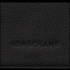Hot Longchamp Portefeuille Le Foulonné Noir