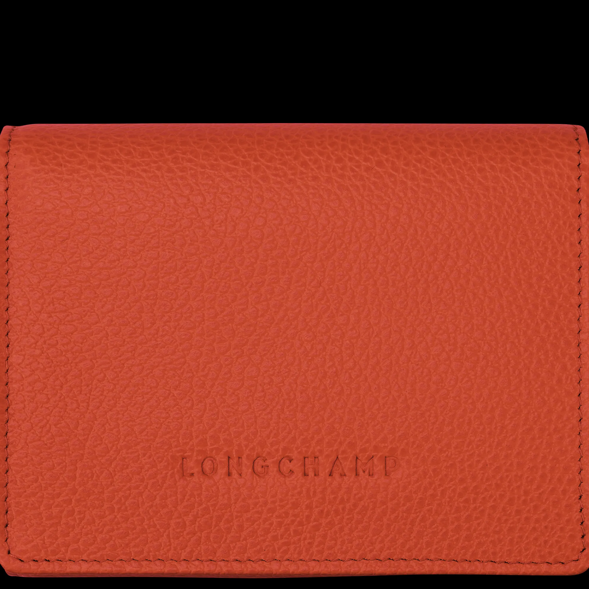 Clearance Longchamp Portefeuille Le Foulonné Paprika