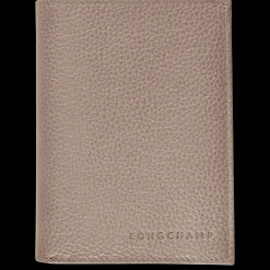 New Longchamp Portefeuille Le Foulonné Tourterelle