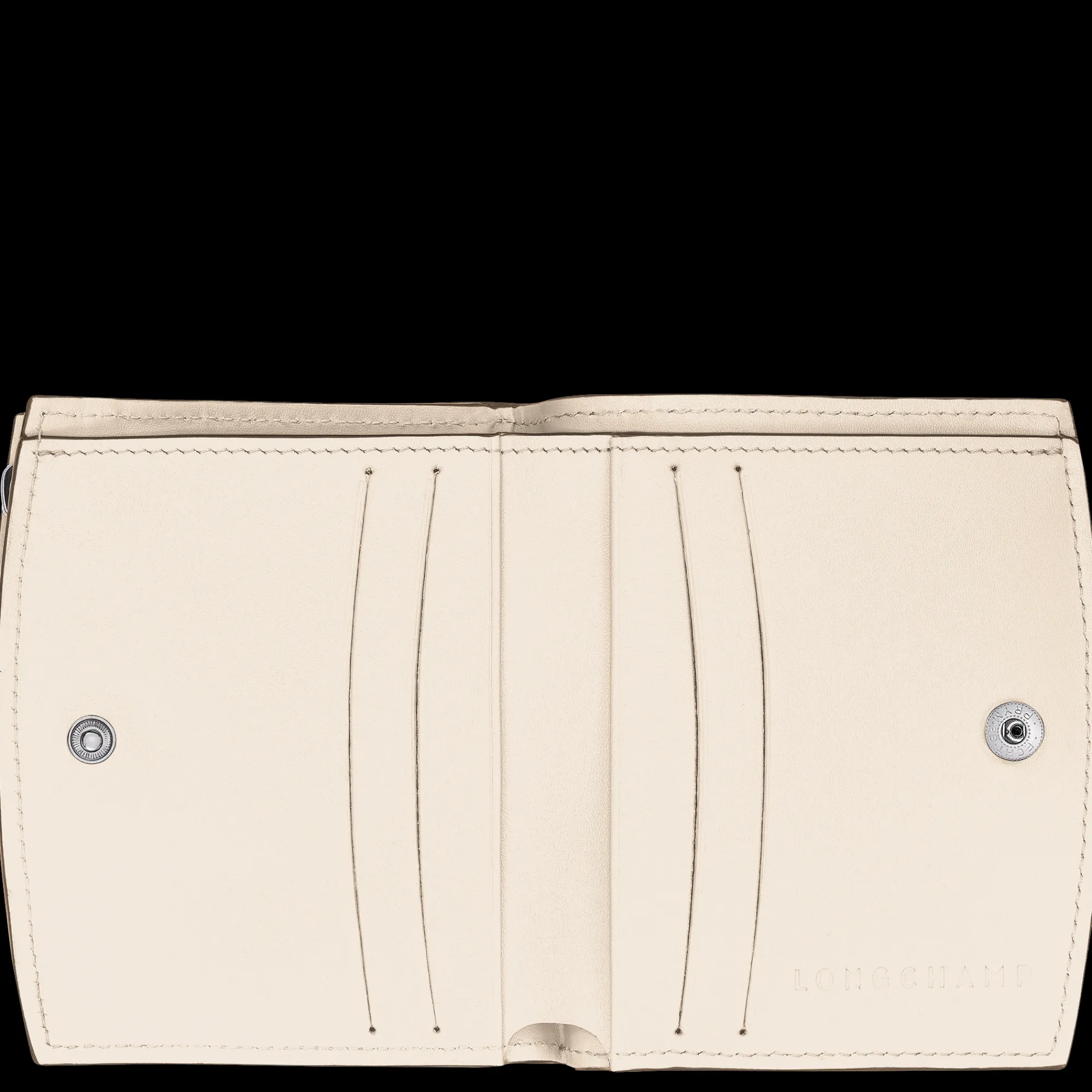 Hot Longchamp Portefeuille Le Roseau Ecru