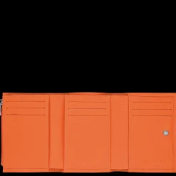Hot Longchamp Portefeuille Le Roseau Orange