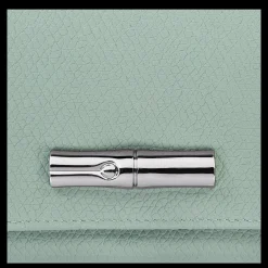 Clearance Longchamp Portefeuille Le Roseau Céladon